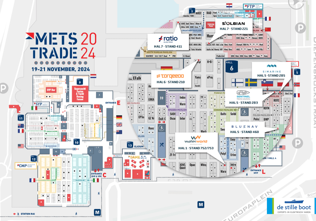 METS plattegrond De Stille Boot